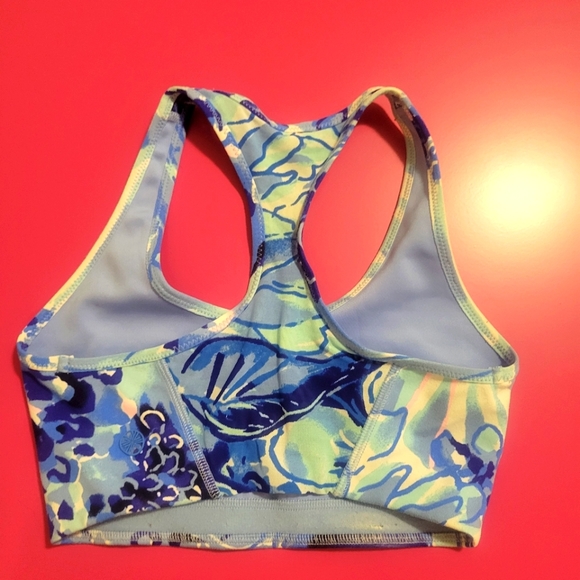 EUC Jaydea Sports Bra Coastal Blue Catch N Keep XXS - Picture 2 of 3